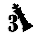 3 move checkmate chess puzzles Icon