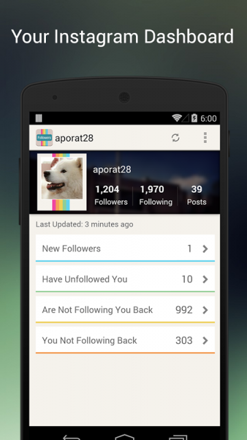 Follower Tracker for Instagram | Download APK for Android ... - 360 x 640 png 146kB