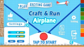 Craft And Run Airplane screenshot 3