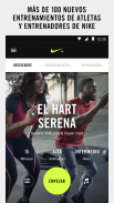 Nike Training Club: entrenamientos y programas screenshot 0