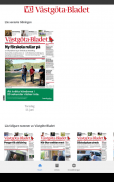 Västgöta-Bladet e-tidning screenshot 5