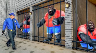 Gorilla Rope Hero Thief City screenshot 3