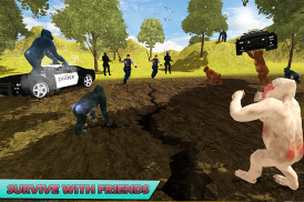 Gorilla Escape City Jail Survival screenshot 10