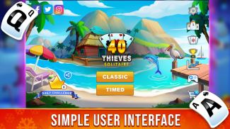 Forty Thieves Solitaire Game screenshot 2