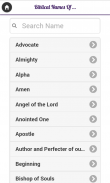 God Biblical/Christian Names screenshot 3
