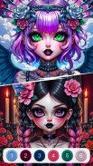Horror Doll Color by Numbers screenshot 2