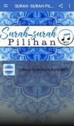 SURAH-SURAH PILIHAN MP3 screenshot 8