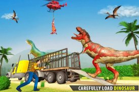 Wild Dino Truck Transport Game screenshot 10