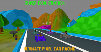Pixel Car Racing screenshot 1
