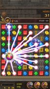 Juwelen Tempel-Quest : Match-3 screenshot 1