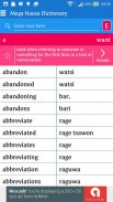 Hausa Dictionary screenshot 4