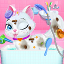 Pet Vet Care Wash Feed Animals Icon