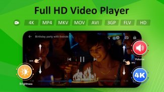 Full HD Video Player screenshot 2