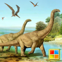 Dinosaurs Cards Games Icon