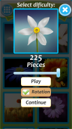 Flower Jigsaw Puzzle screenshot 1