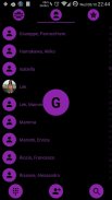 ExDialer Flat BlackPurple theme screenshot 2
