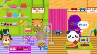 Pretend Pet Supermarket: Town Animal Mall Shopping screenshot 1