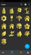 New HD Gold Iconpack theme Pro screenshot 7
