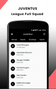 Fixtures and Results for Juventus screenshot 1