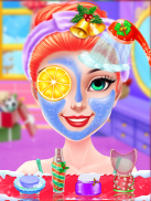 Christmas Girl Makeup Salon screenshot 2