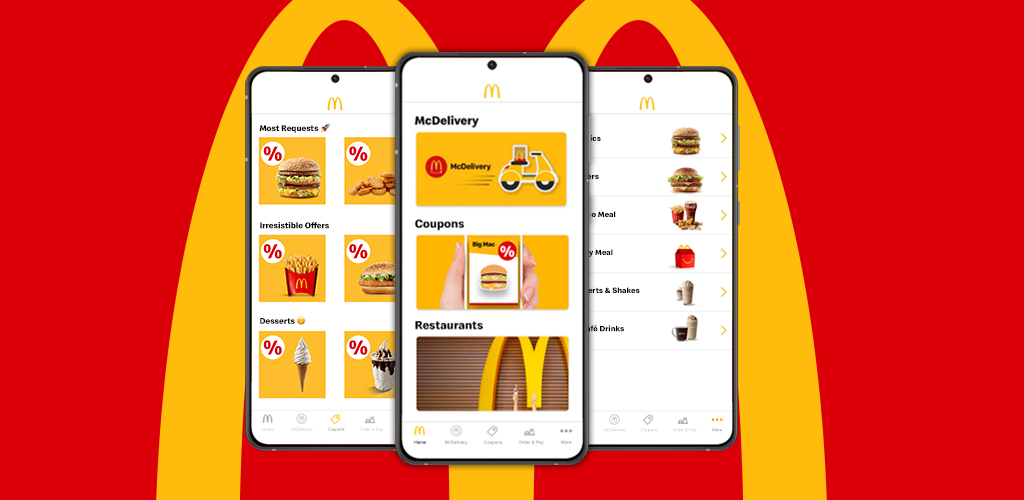 McDonald's App para Android e iOs - Descarga de graça!