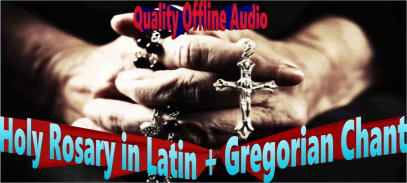 Latin Rosary + Gregorian Chant screenshot 0