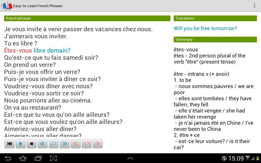 phrases useful french english to for Aptoide  Android Learn APK Phrases Easy French to Download