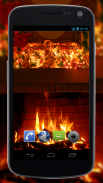 4K Xmas Fireplace Video Live Wallpaper screenshot 0