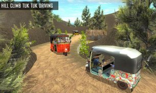 Offroad Tuk Tuk Rickshaw 3D screenshot 0