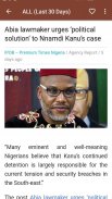 Biafra News + TV + Radio App screenshot 3