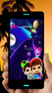 Omar dan Hana Song Road EDM Dancing Hop screenshot 0