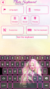 Photo Keyboard with Emoticons screenshot 3