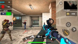 FPS Commando Strike 3D screenshot 0