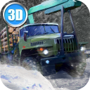 Winter Timber Truck Simulator Icon