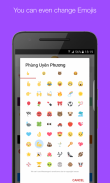 Mauf Colori ed Emoji Messenger screenshot 3