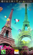 Eiffel Tower HQ Live Wallpaper screenshot 1