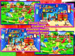 Princess House Cleanup Game screenshot 1