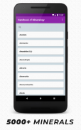 Handbook of Mineralogy screenshot 0