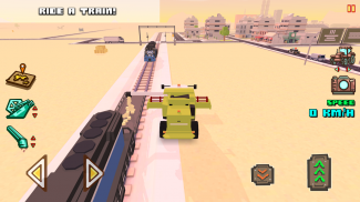 Blocky Farm Racing & Simulator - tanah pertanian screenshot 6