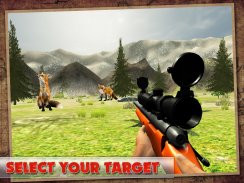 Sniper ป่าล่าสัตว์ 3D screenshot 5