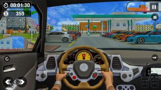 Gas Station driving: New Car Parking Games screenshot 3