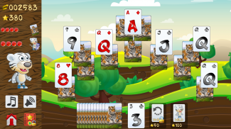 Tiger Solitaire: Fun tripeaks card solitaire screenshot 11