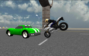 polizia moto di guida 3D screenshot 1