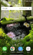 Bamboo Flower Water LWP screenshot 2