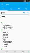 English-Azerbaijani Dictionary screenshot 2