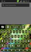 لوحة المفاتيح النيون screenshot 1