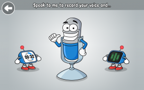VoiceTooner - Cambiador de voz con dibujos screenshot 0