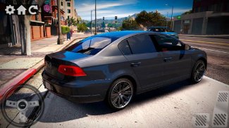 Speed VW Passat Traffic Racer screenshot 2
