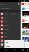 Youtube giocatore di musica di sottofondo screenshot 4