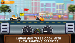 Oggy ไปโลกของการแข่งรถ screenshot 3